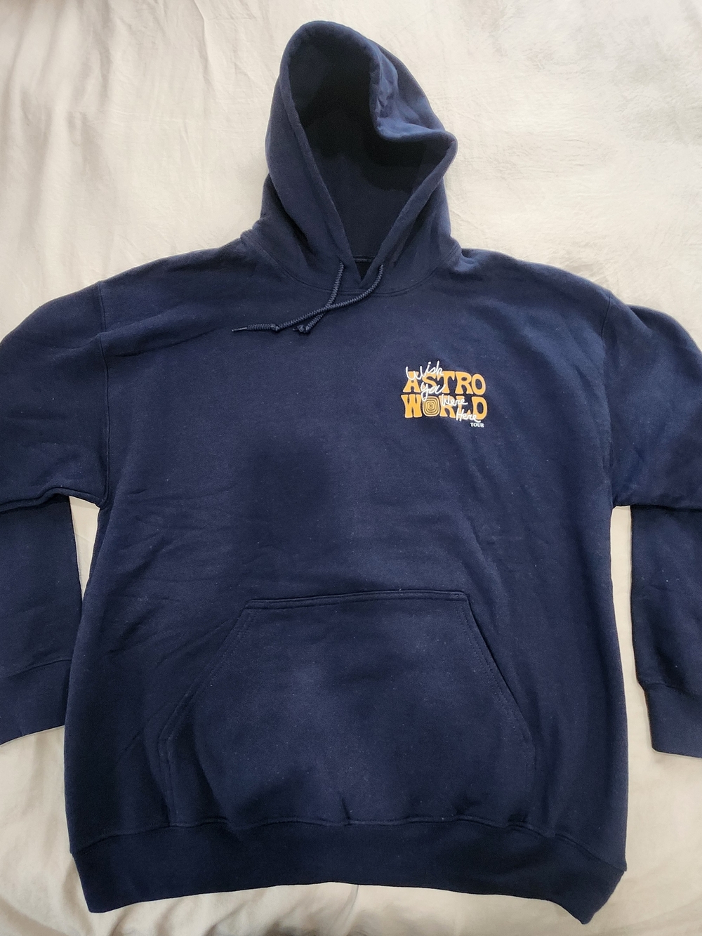 Astro World Graphic Navy Hoodie Wish You Were Here Tour